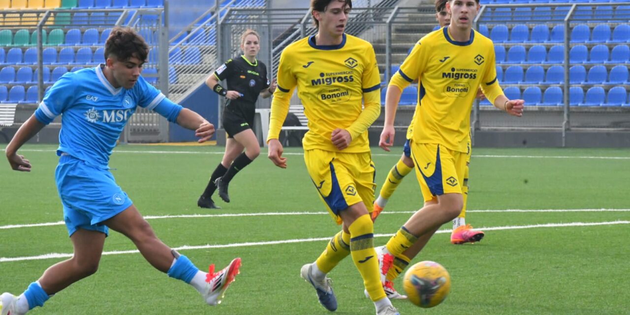 NAPOLI-VERONA U18 (VIDEO): Pignarosa la riprende al 90′