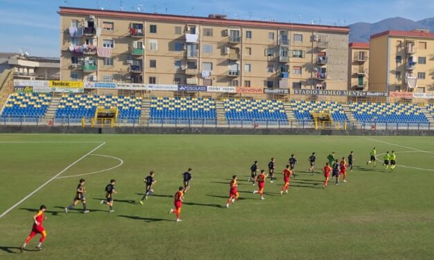 Juve Stabia-Catanzaro (U15/16): una vittoria a testa al “Menti”