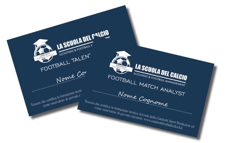 CATALIOTTI FOOTBALL SCHOOL: Riparte la VII edizione della scuola per futuri osservatori e manager del calcio italiano