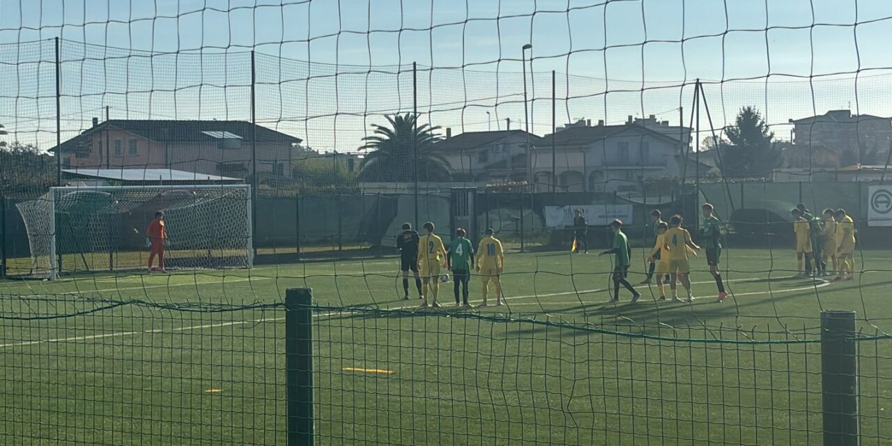CARRARESE-SASSUOLO (U15) – Poker-neroverde con “super” Puggioli e Okolie
