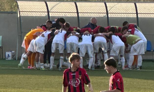 CASERTANA-GUBBIO – Under 15 termina 0-3! Under 17, segno X!