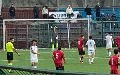 SORRENTO-CAVESE (U17) – I rossoneri segnano 7 volte nel derby!