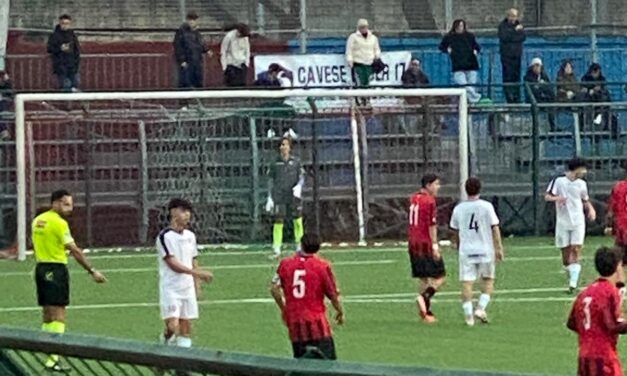 SORRENTO-CAVESE (U17) – I rossoneri segnano 7 volte nel derby!