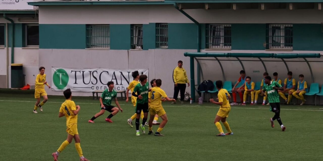 Sassuolo-Carrarese (Under 15) – In Emilia il segno è…X!
