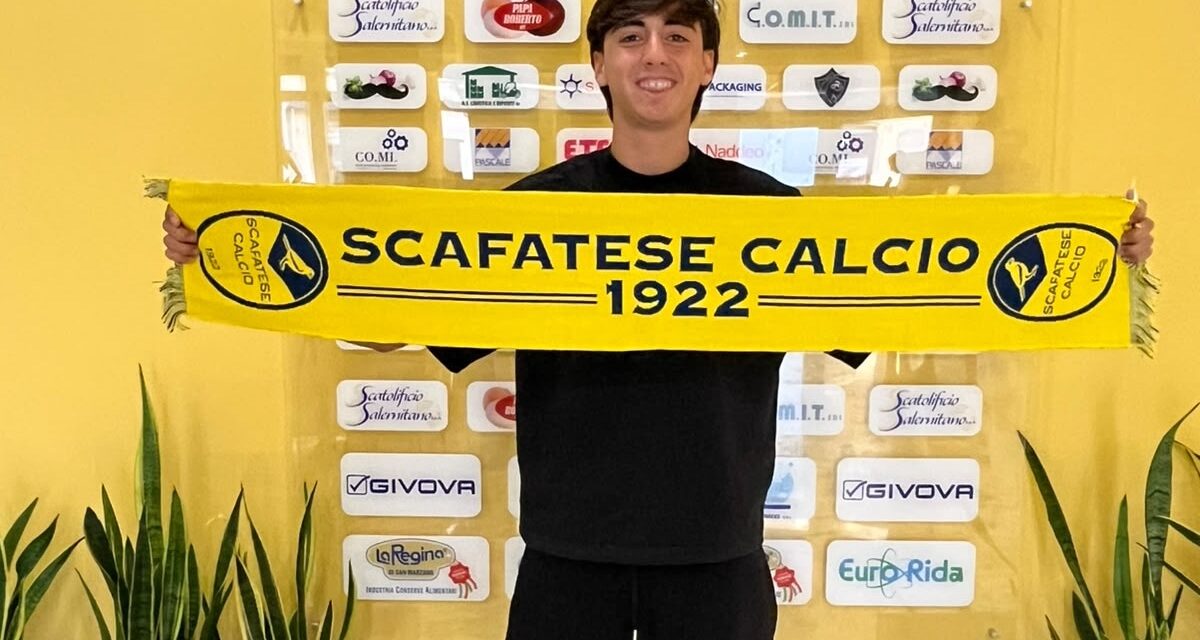 SCAFATESE – L’ex capitano della Cavese U15 approda in gialloblù!