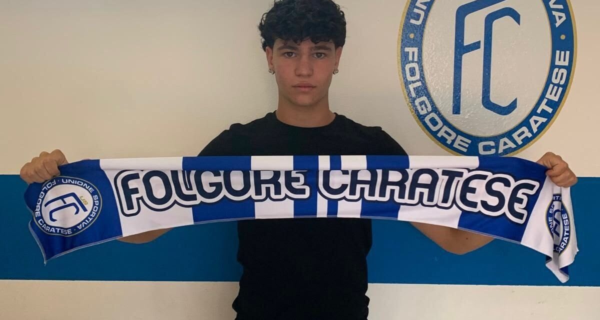 FOLGORE CARATESE – Un nuovo bomber per l’Under 17