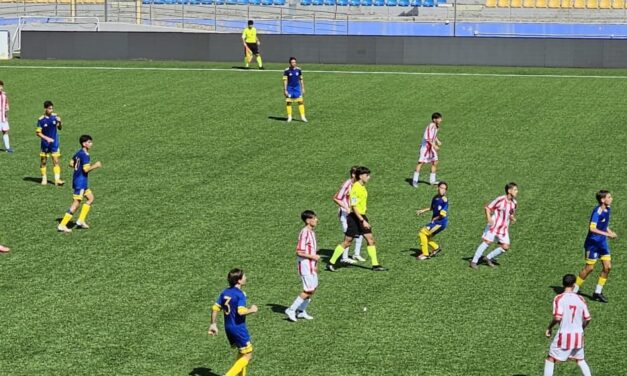 CERIGNOLA-BARLETTA (U15), 3 GOL in totale e tante emozioni