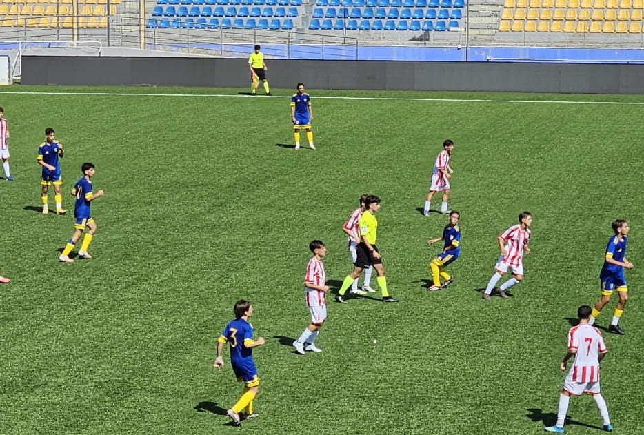 CERIGNOLA-BARLETTA (U15), 3 GOL in totale e tante emozioni