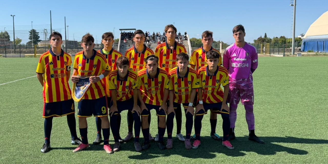 LECCE-ASCOLI (U16) – I giallorossi ne fanno due per tempo
