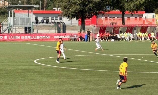 MONZA-LECCE (U18 – Distinta) – Da 0-3 a 4-3, poi Voglino-GOL!