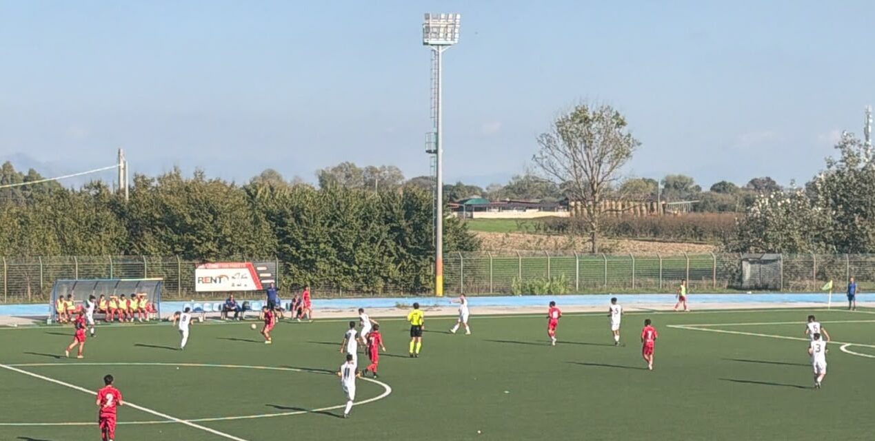Casertana-Guidonia (U15-17) – Due risultati….identici!